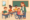 Illustration d'une classe inclusive avec enfants et accompagnant